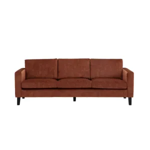 Nori 3 Seater XL Sofa - Adore Copper