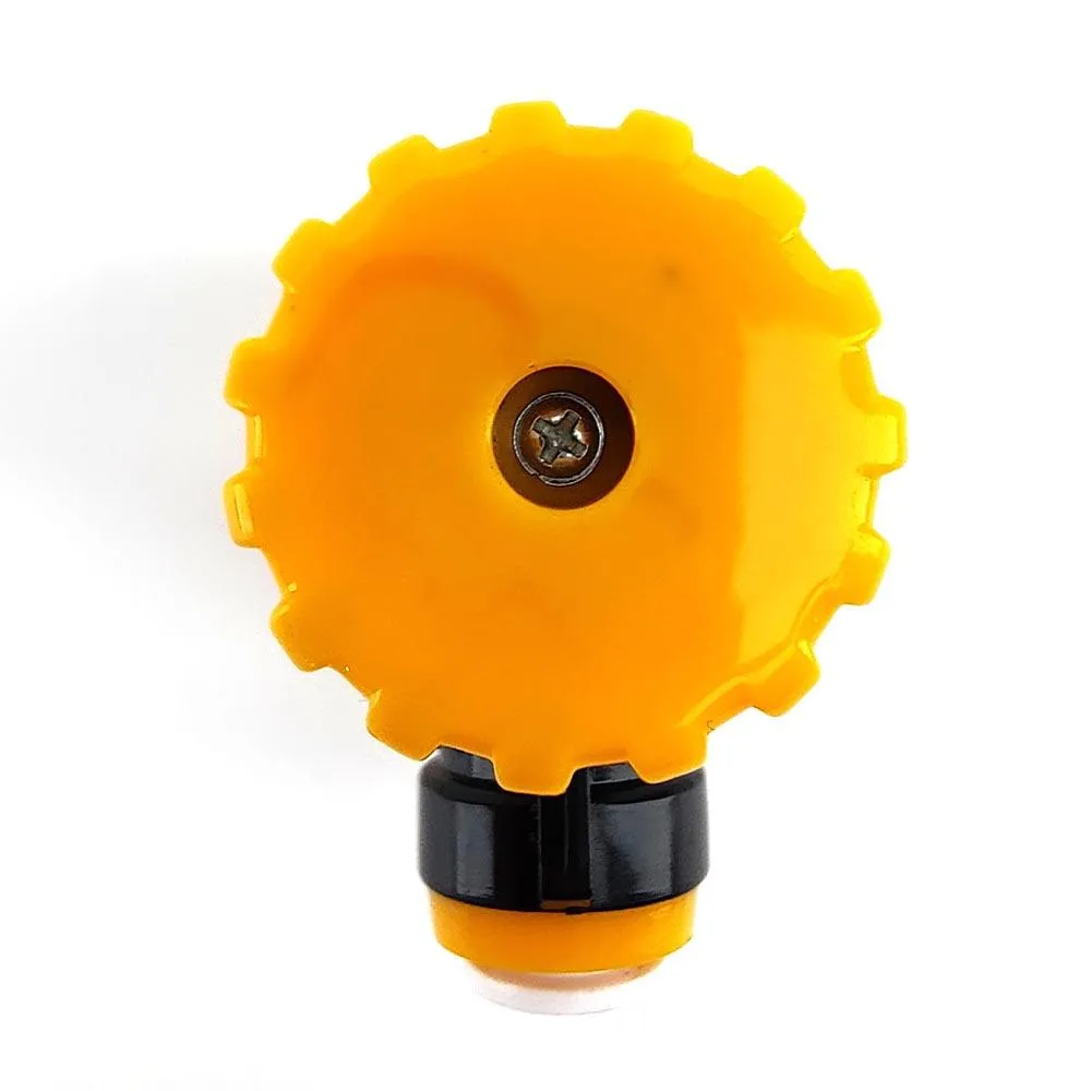 POK duotight 8mm x Flow Control Ball Lock Disconnect (Liquid Black   Yellow)