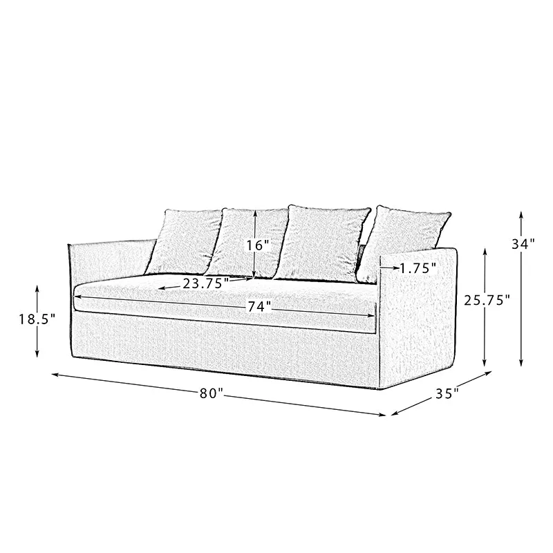 Rochester Slipcover Sofa