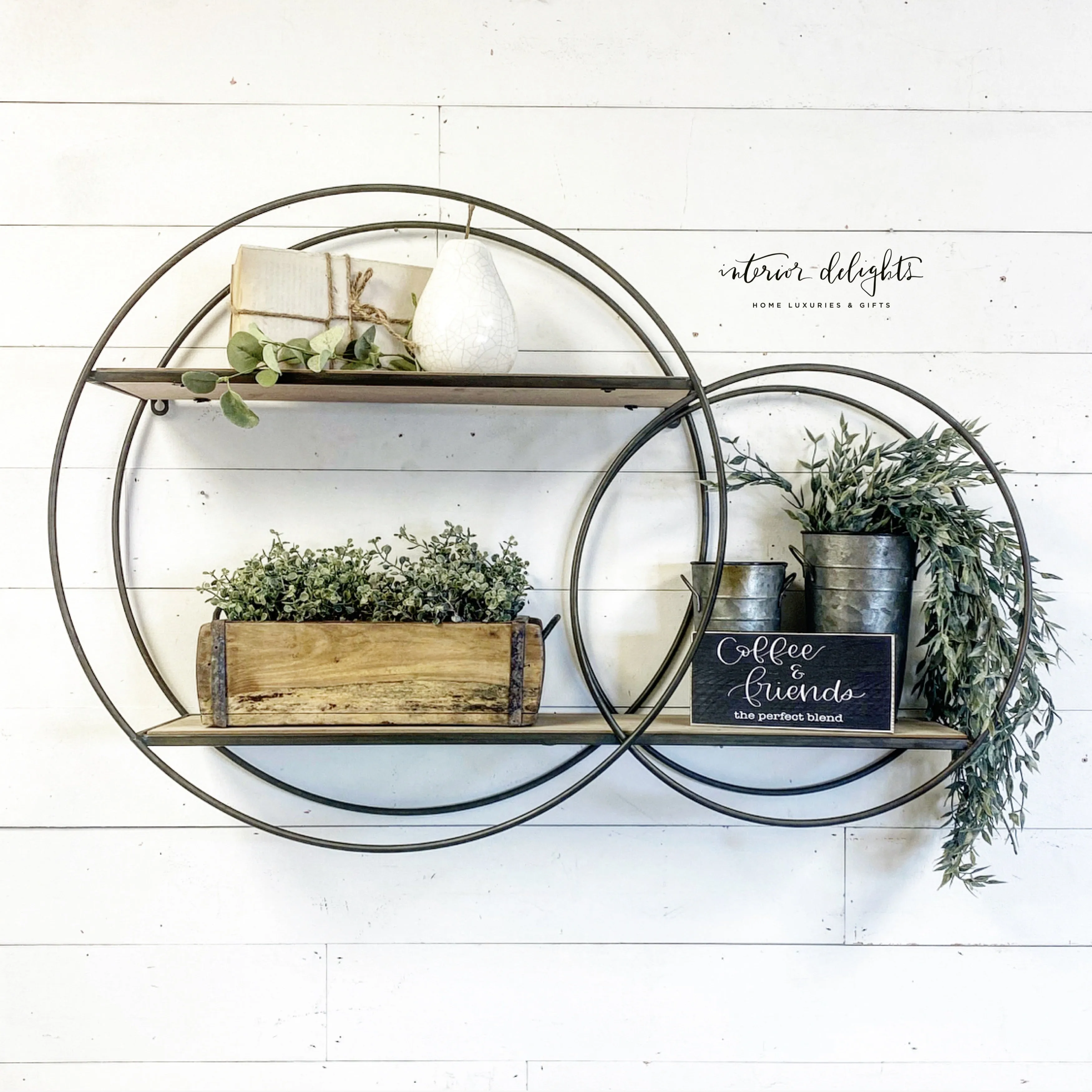 SALE SALE SALE Large One Piece Circular Shelf