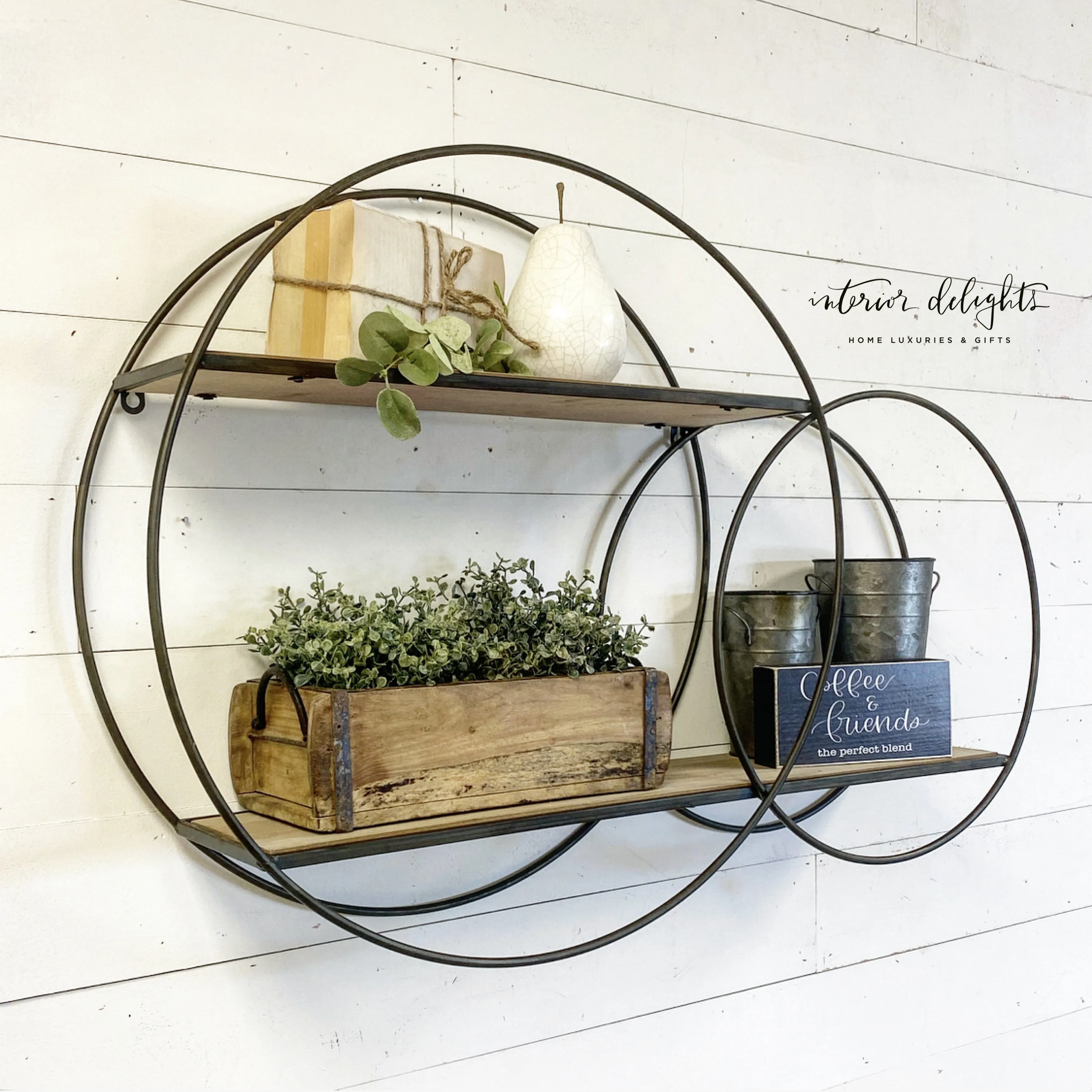 SALE SALE SALE Large One Piece Circular Shelf