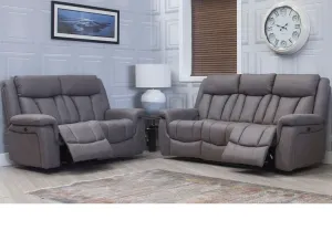 Santino 3RR 2RR Powered Sofas - Grey