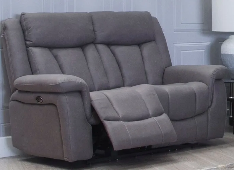 Santino 3RR 2RR Powered Sofas - Grey