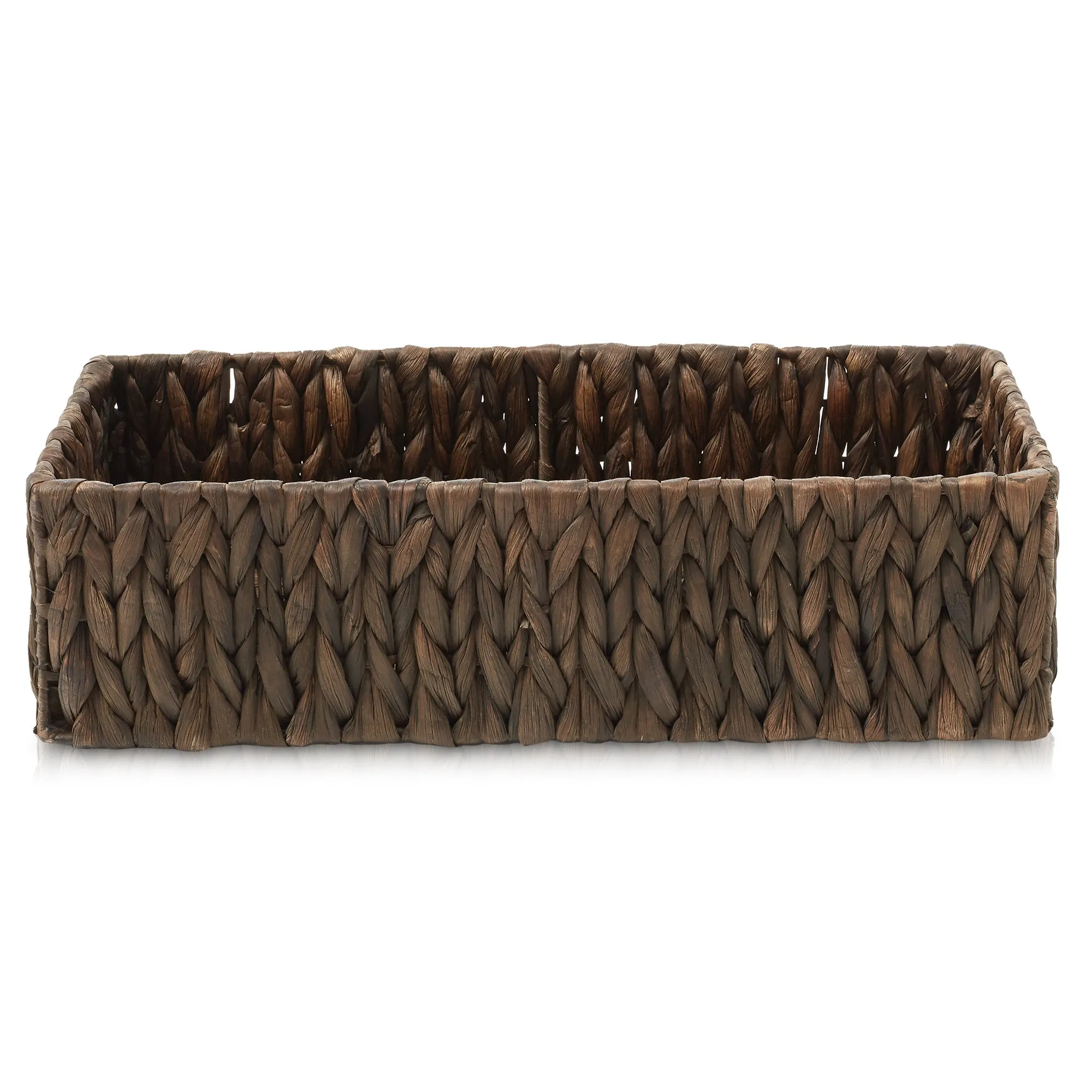 (Set of 2) Bathroom Storage Baskets, Seagrass - Water Hyacinth