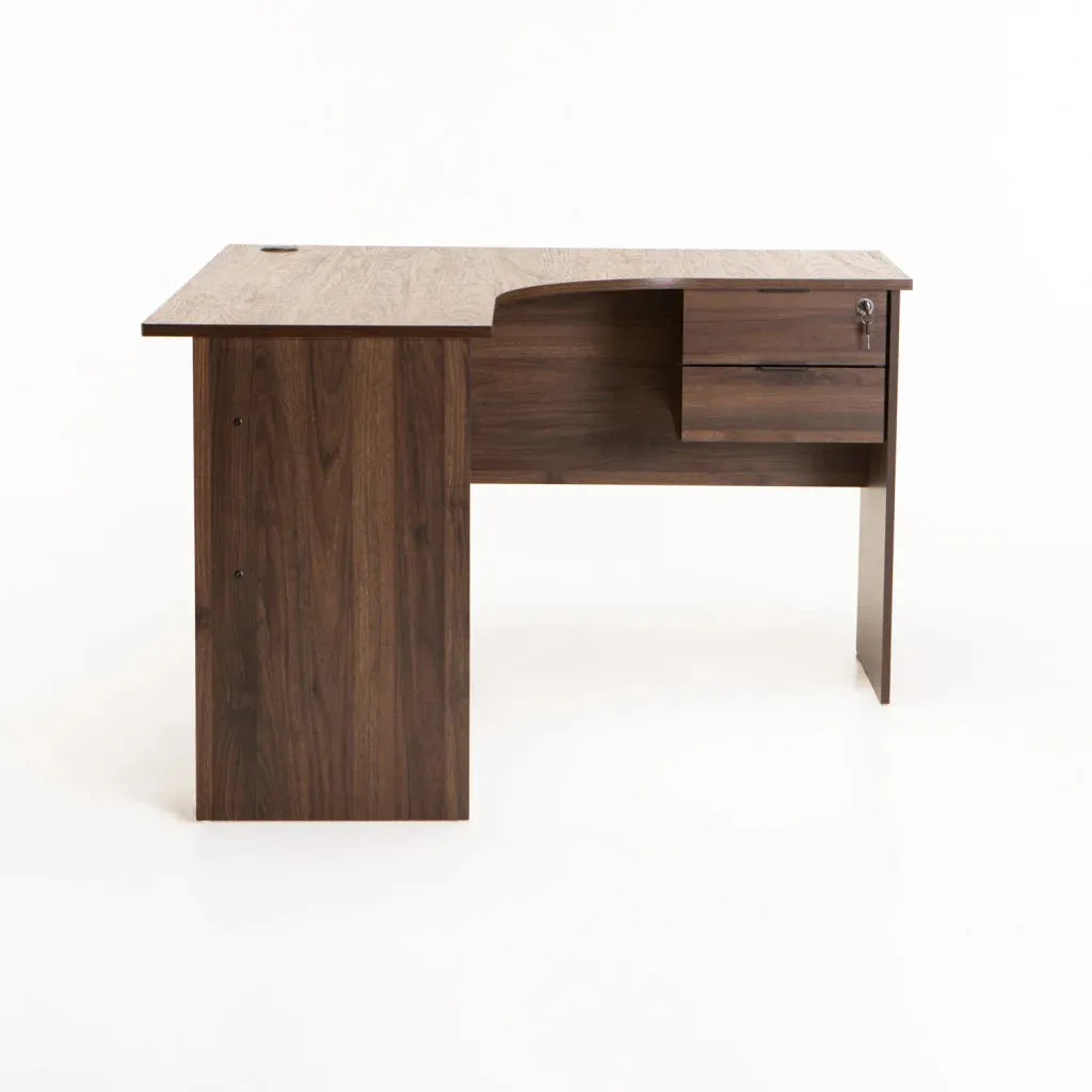 SOHO 120cm 2 DRAWER CORNER DESK