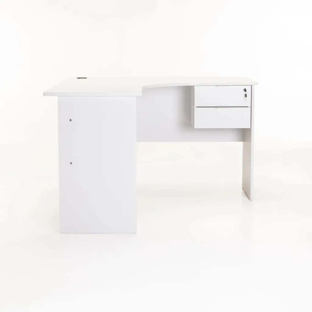 SOHO 120cm 2 DRAWER CORNER DESK