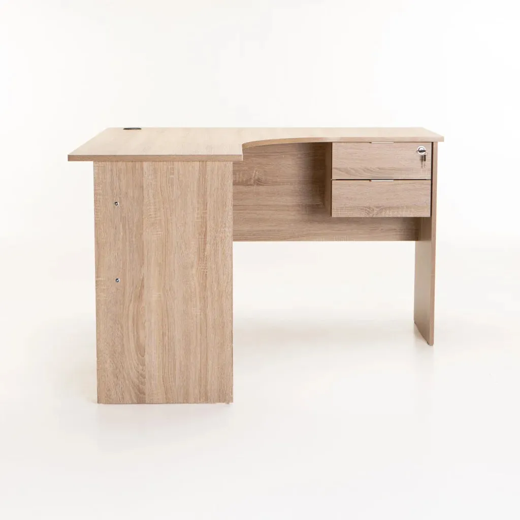 SOHO 120cm 2 DRAWER CORNER DESK