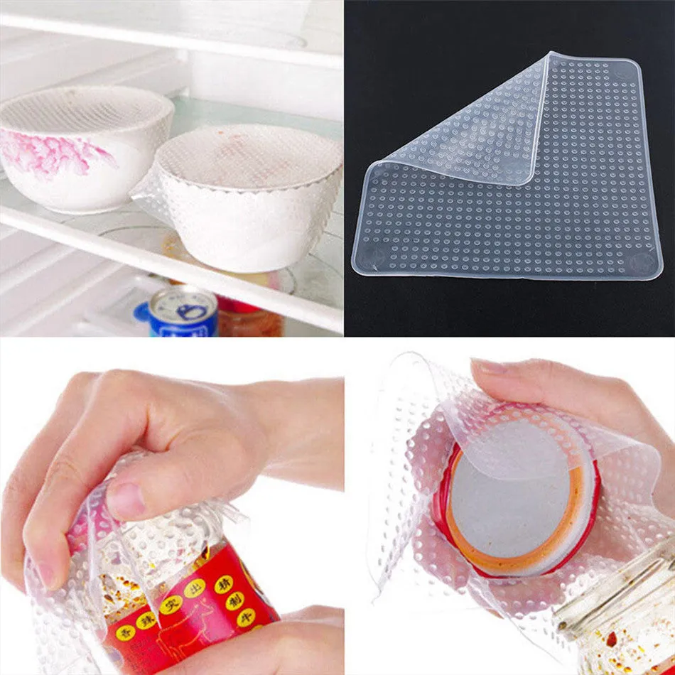 Stretch and Fresh Reusable Silicone Food Savers