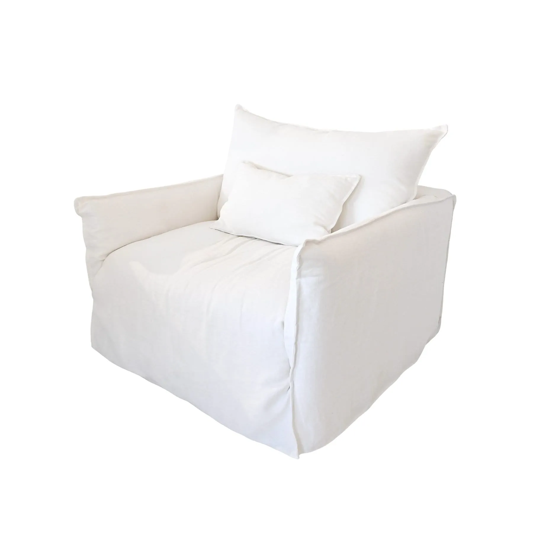 Tulum Linen Single Sofa