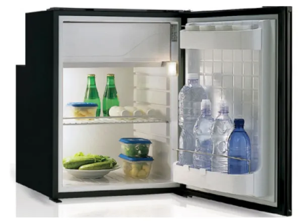 Vitrifrigo C90IBAL Black Air Lock Fridge 12/24V or with 240V - Integral - 90 Litre