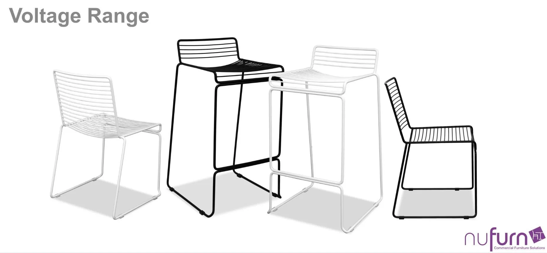 Voltage Wire Chair - White