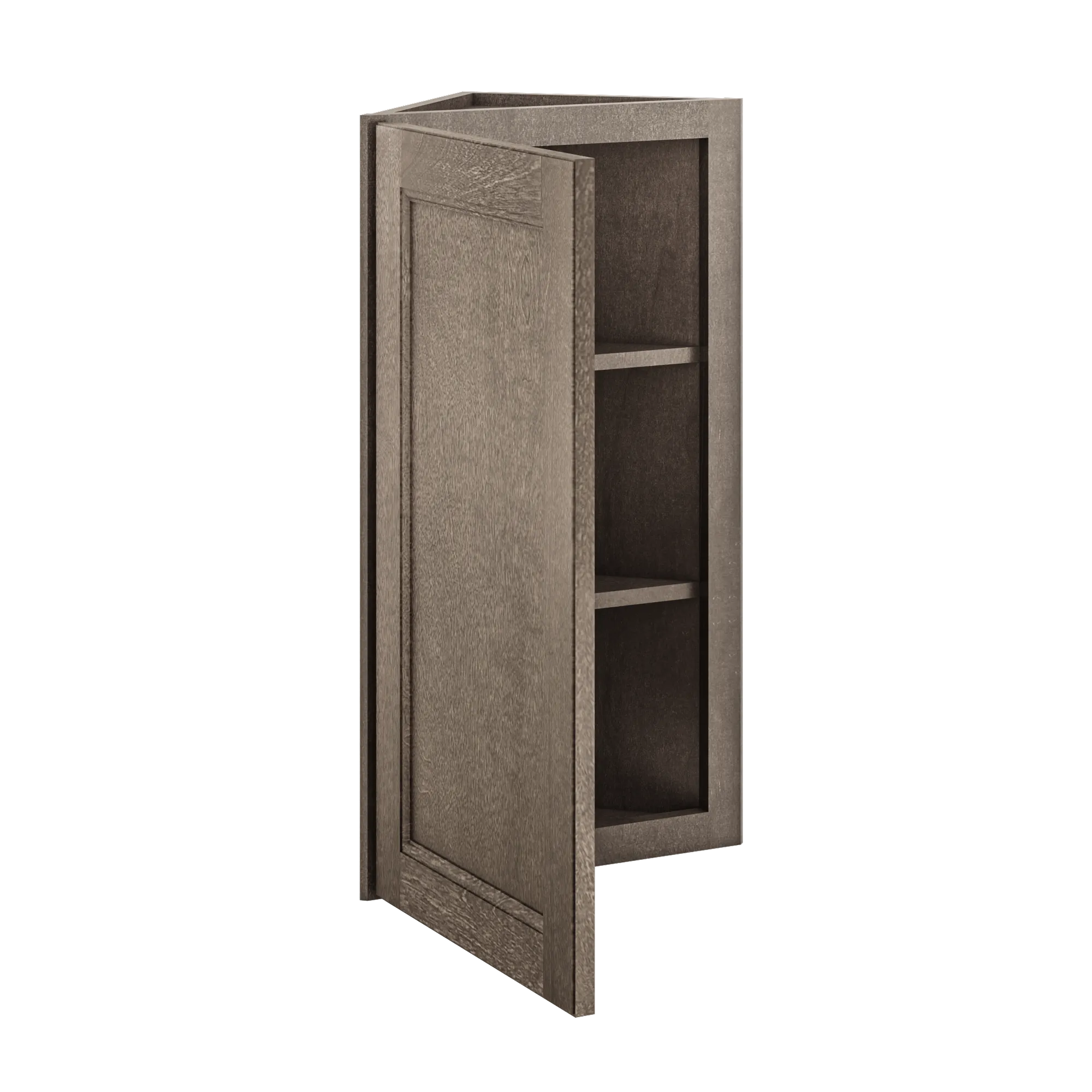 Wall End Kitchen Cabinet WEC1230 Milan Slate 12 in. width 30 in. height 12 in. depth