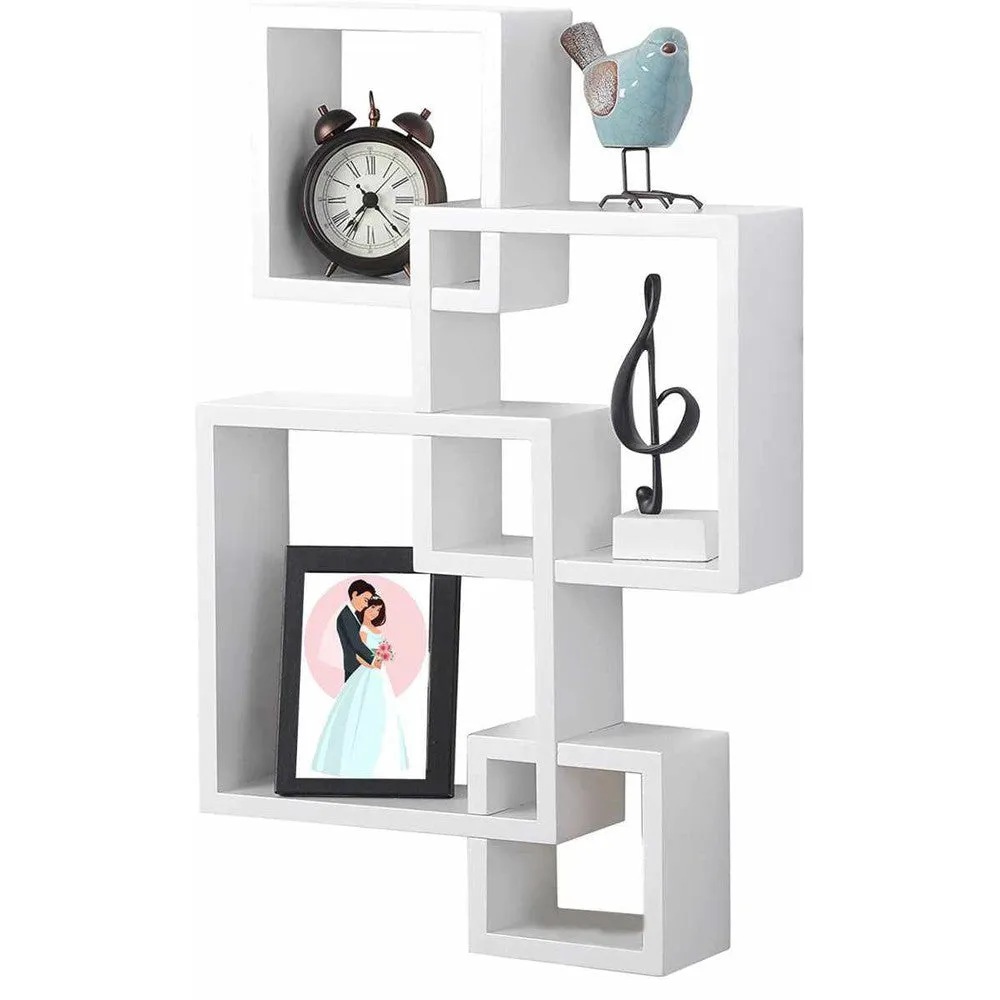 Wall Mounted Shelf, Storage Shelves 28D x 28W x 9H cm