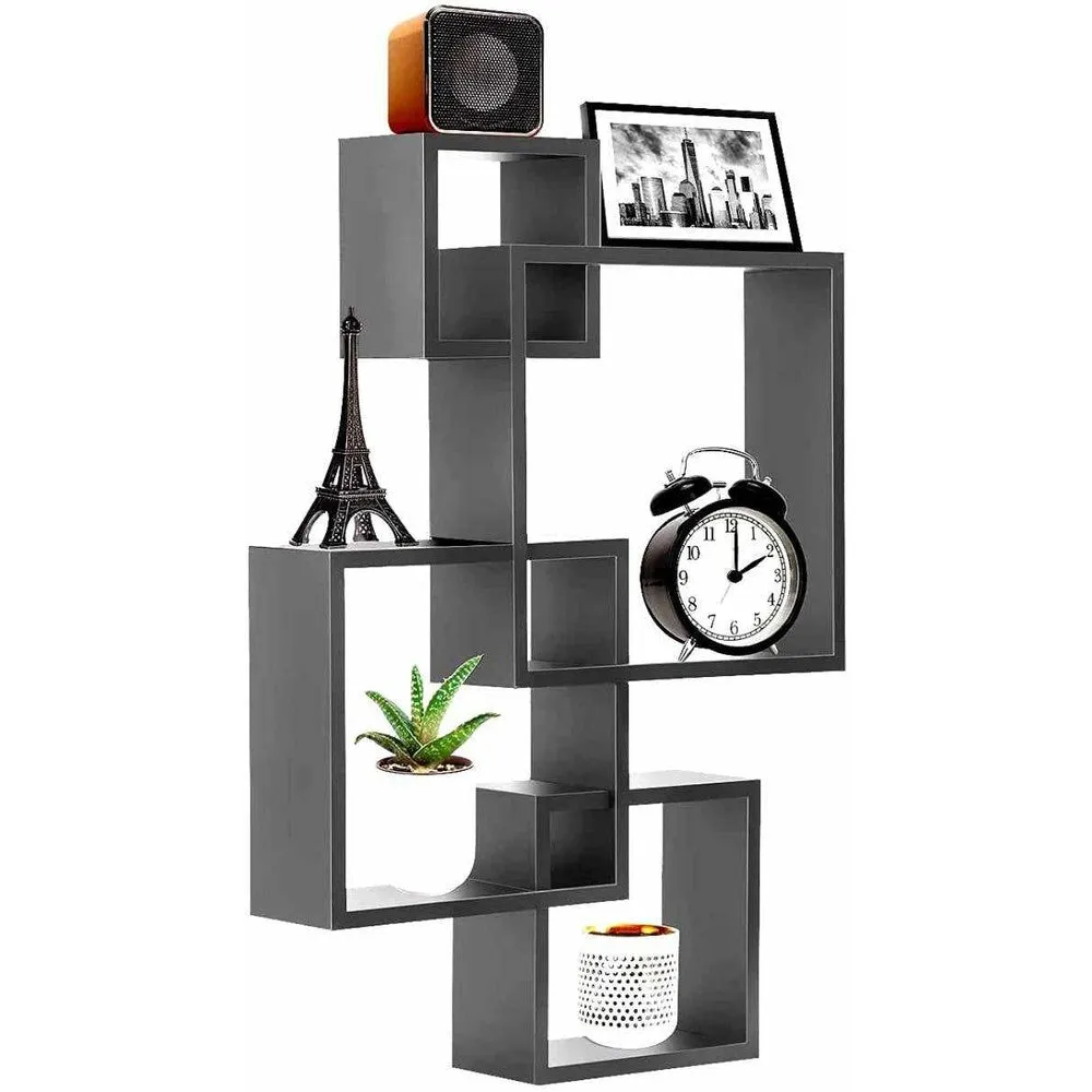 Wall Mounted Shelf, Storage Shelves 28D x 28W x 9H cm